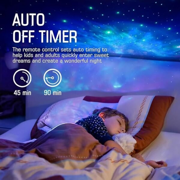 Astronaut Galaxy Projector – Remote-Controlled Starry Night Light - Image 3