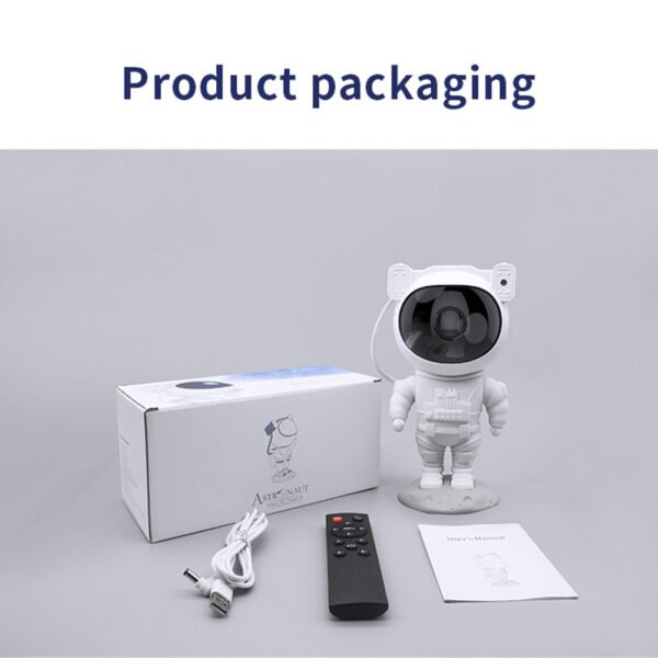 Astronaut Galaxy Projector – Remote-Controlled Starry Night Light - Image 8