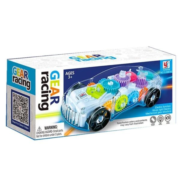 Transparent Gear Light And Music Car - Image 4