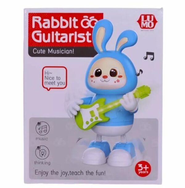 Rabbit Guitarist Cute Musician - Image 2