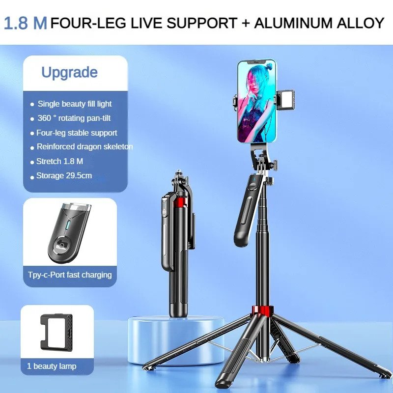 Q 515 TK Auto Face Tracking AI Gimble Selfie Stick Tripod - Image 5