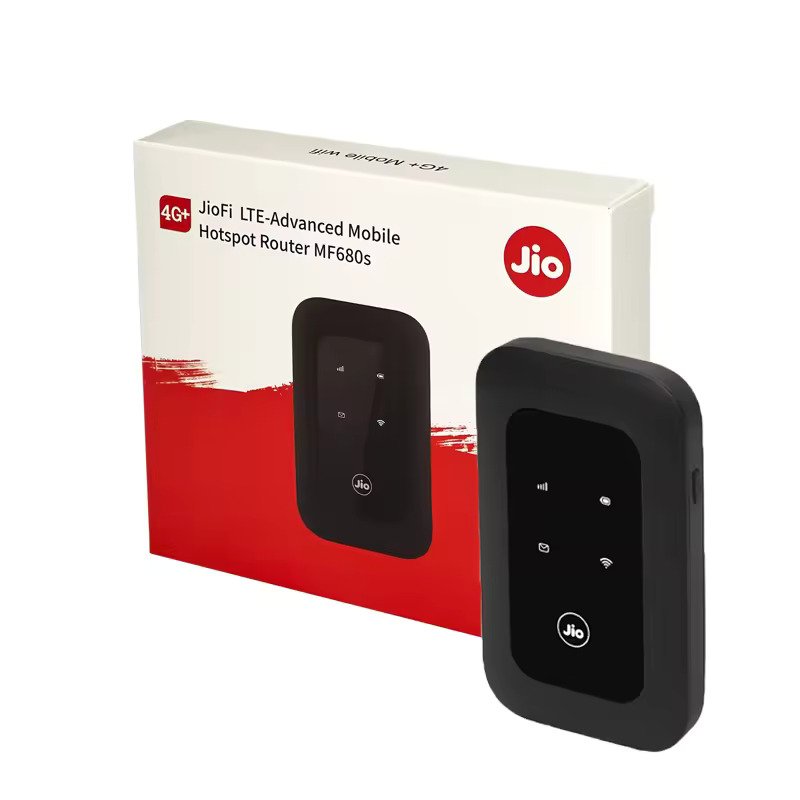 JIO 4G+ Wifi Airport pocket Router Hotspot Router MF680s with Battery - Image 4