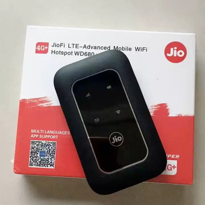 JIO 4G+ Wifi Airport pocket Router Hotspot Router MF680s with Battery - Image 6