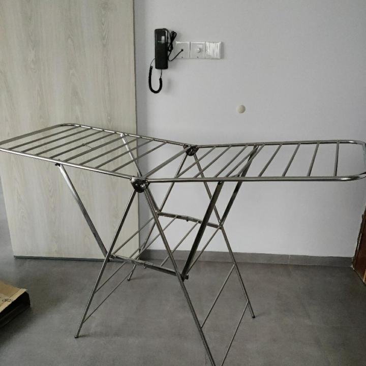 Heavy SS Home Intuition Foldable Clothes Drying Rack Dryer - Image 4