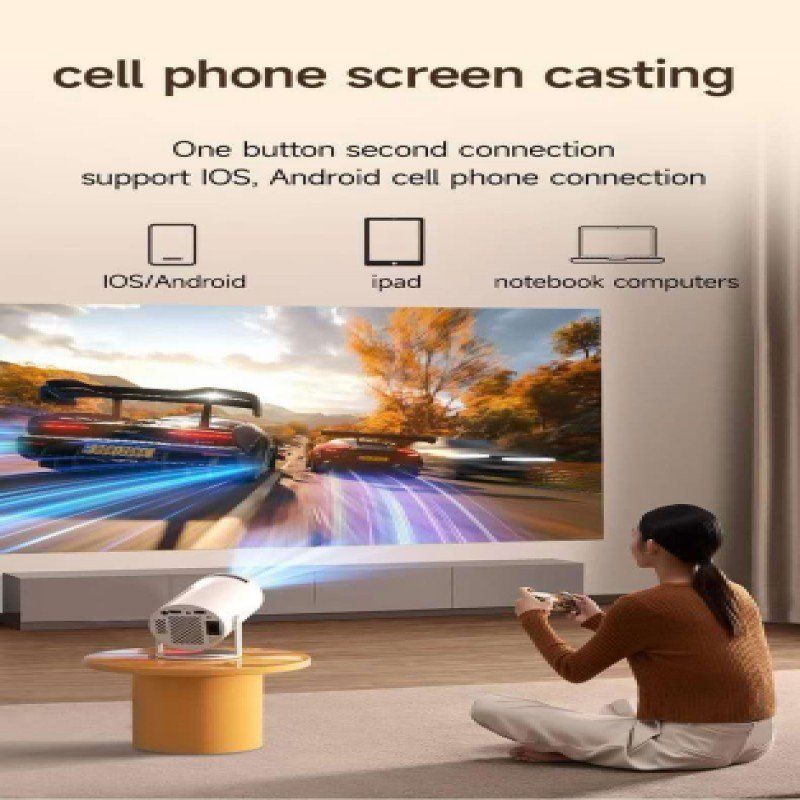 HY 300 Pro Quality Android Projector - Image 7