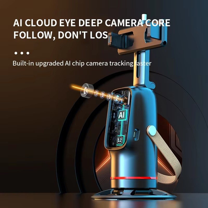 Q03 Auto Face Tracking AI Gimbal Stabilizer Tripod - Image 3