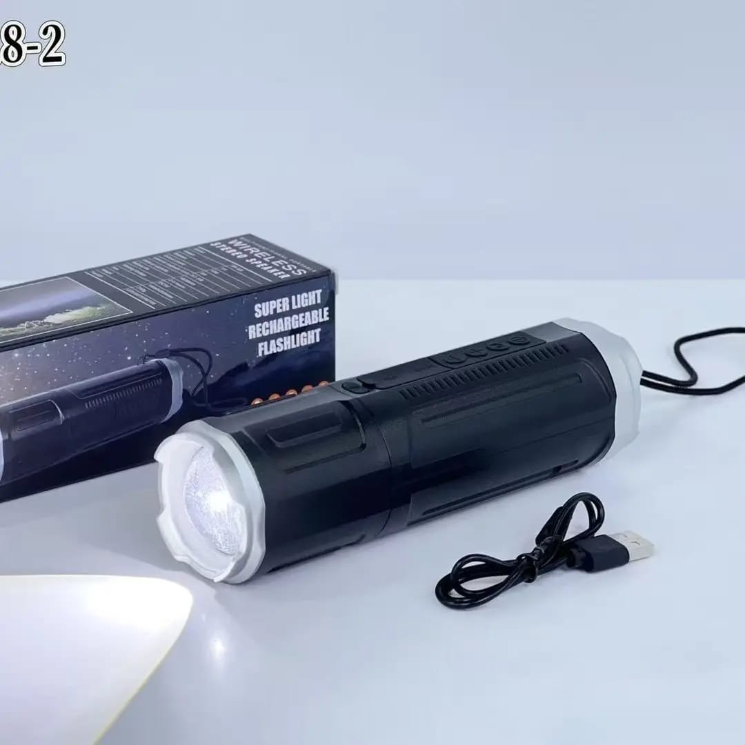 SY-322 Jumbo Flash Torch Bluetooth Speaker - Image 6