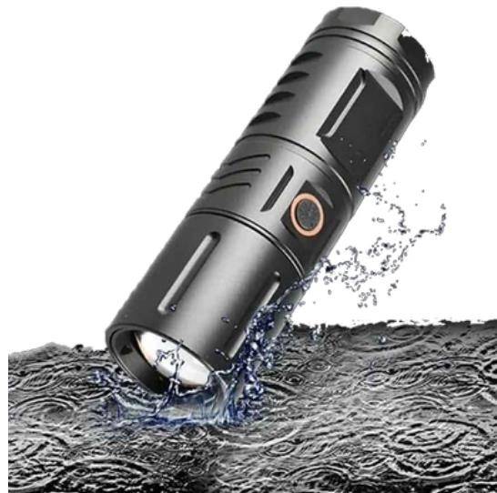 Strong Led Flashlight With Power Bank - Image 2