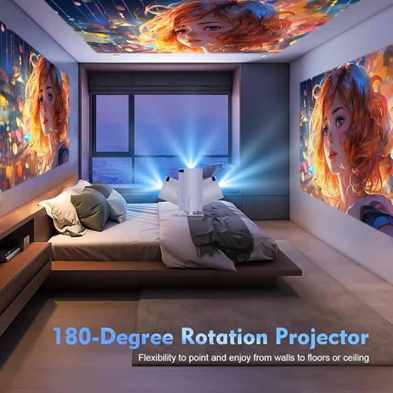HY 300 Pro Quality Android Projector - Image 3