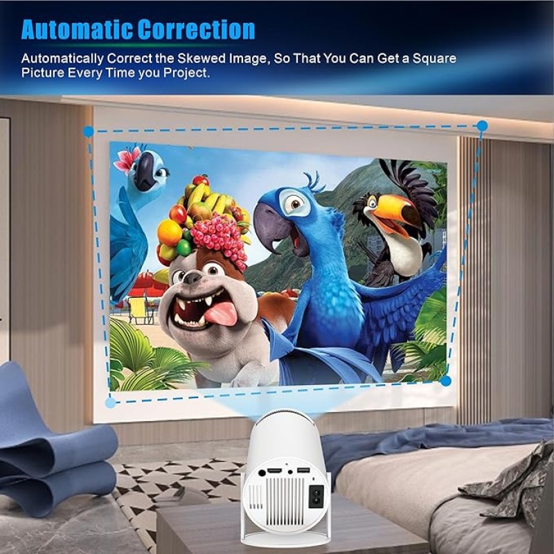 HY 300 Pro Quality Android Projector - Image 9