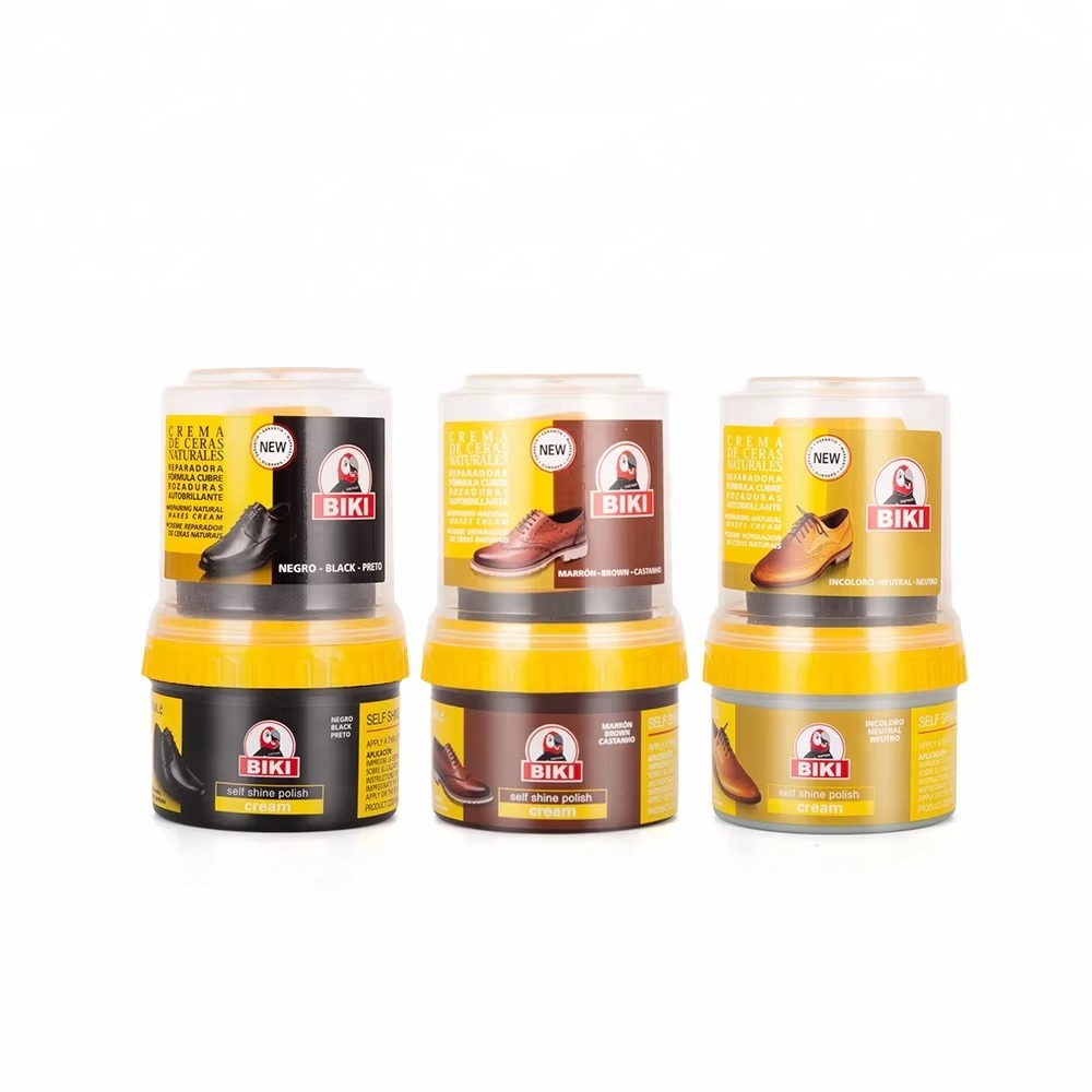 High Quality OEM Shoe Polish Cream BK3350 for Men/Women