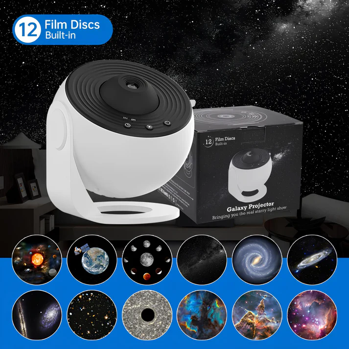 Planetarium Star Projector Galaxy Light Starry 360° Lamp - Image 6