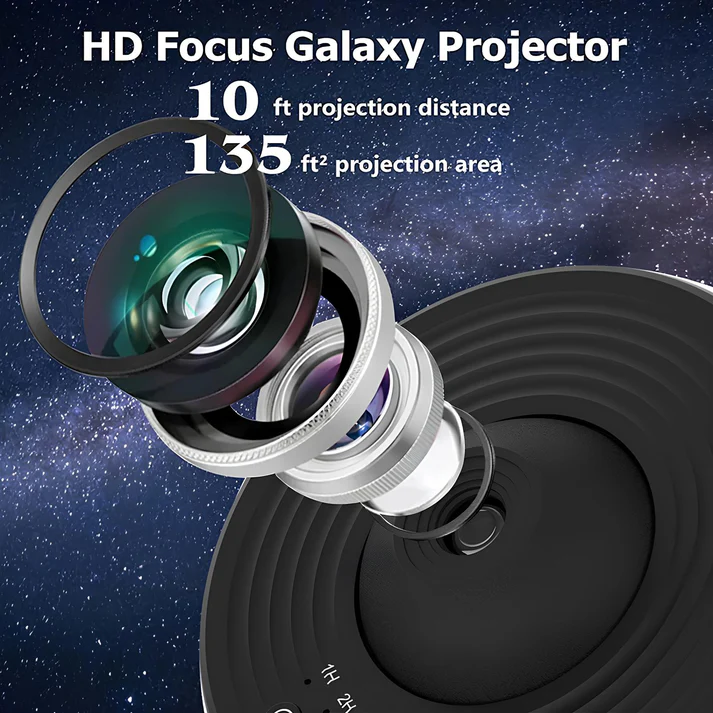 Planetarium Star Projector Galaxy Light Starry 360° Lamp - Image 5