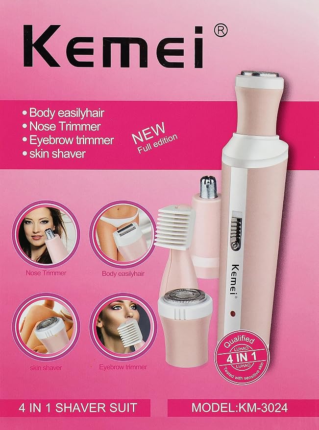 Kemei KM-3024 4in1 Timmer Set For Women