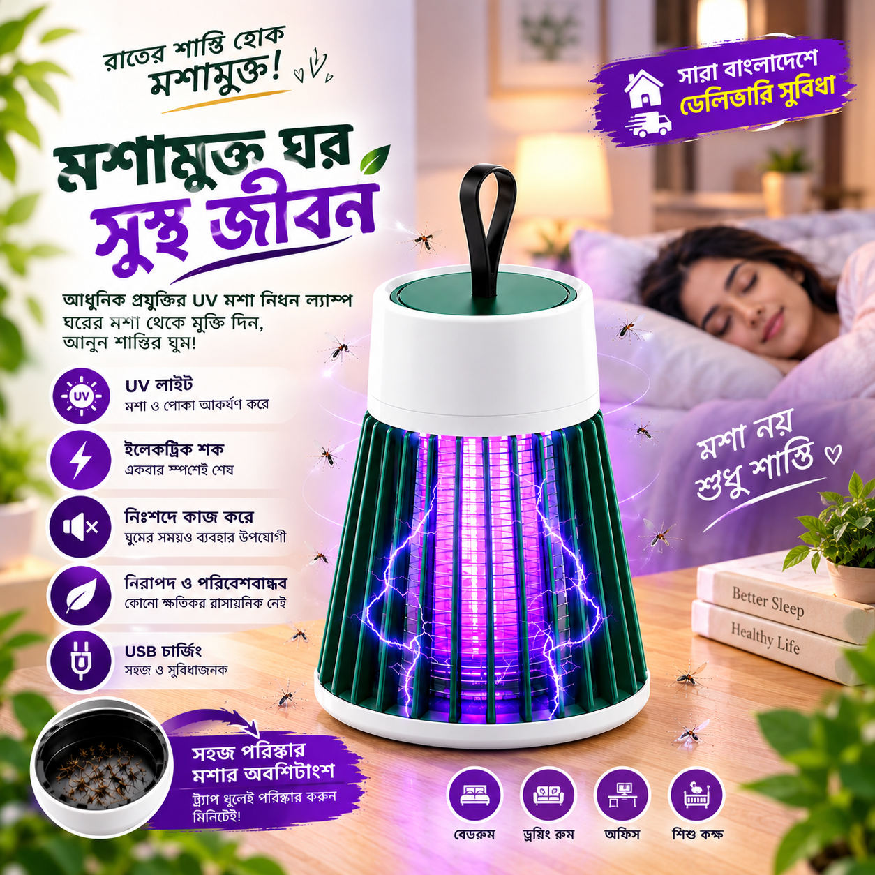 Electric Mosquito Killer Lamp