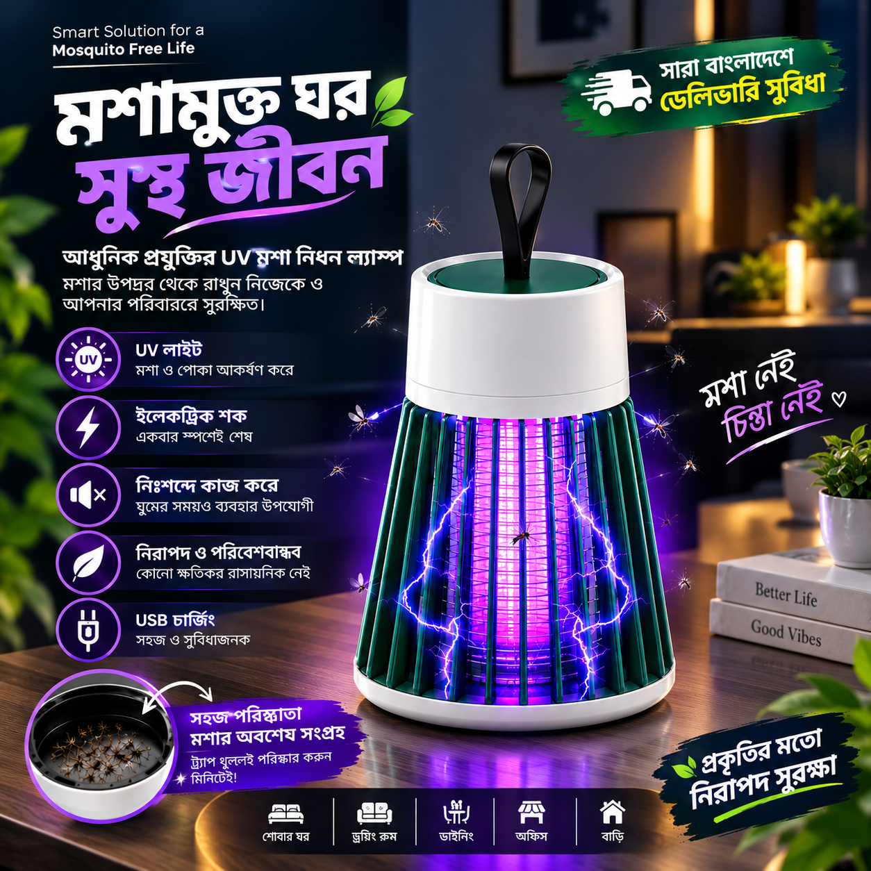 Electric Mosquito Killer Lamp - Image 2